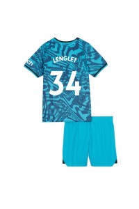 Tottenham Hotspur Clement Lenglet #34 Babytruitje 3e tenue Kind 2022-23 Korte Mouw (+ Korte broeken)